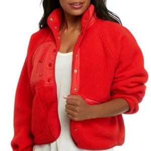 Free People Hit The Slopes Fleece Jacket